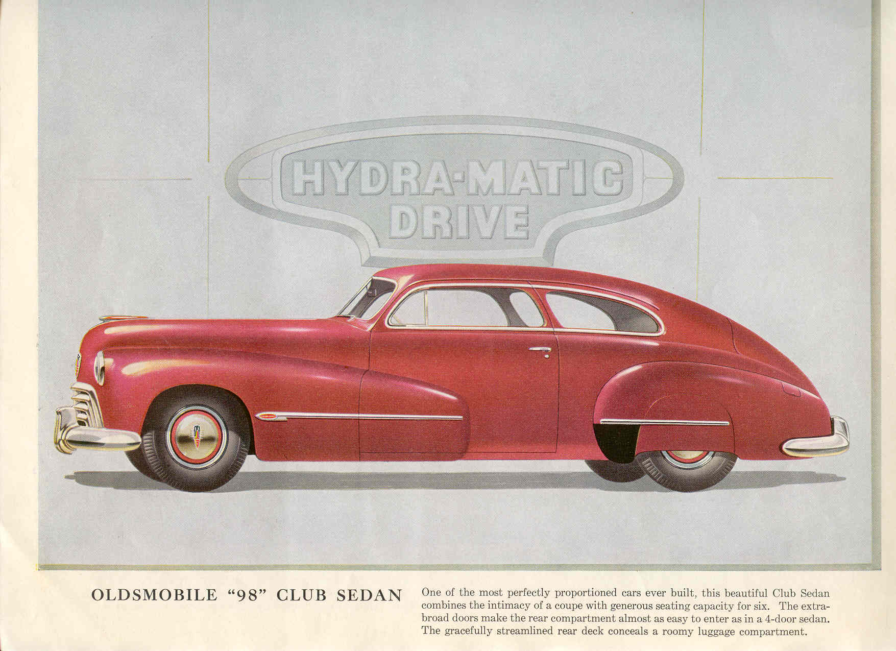 1946 Oldsmobile Motor Cars Brochure Page 10